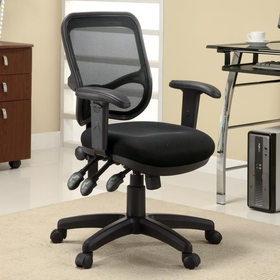 Rollo Adjustable Height Office Chair Black 800019