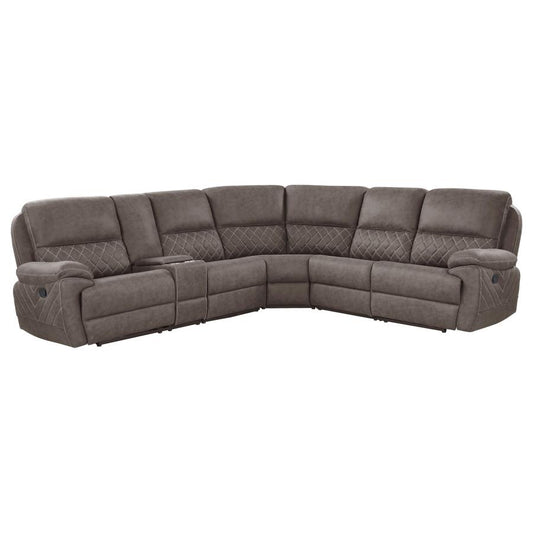 Variel 6-piece Modular Motion Sectional Taupe 608980