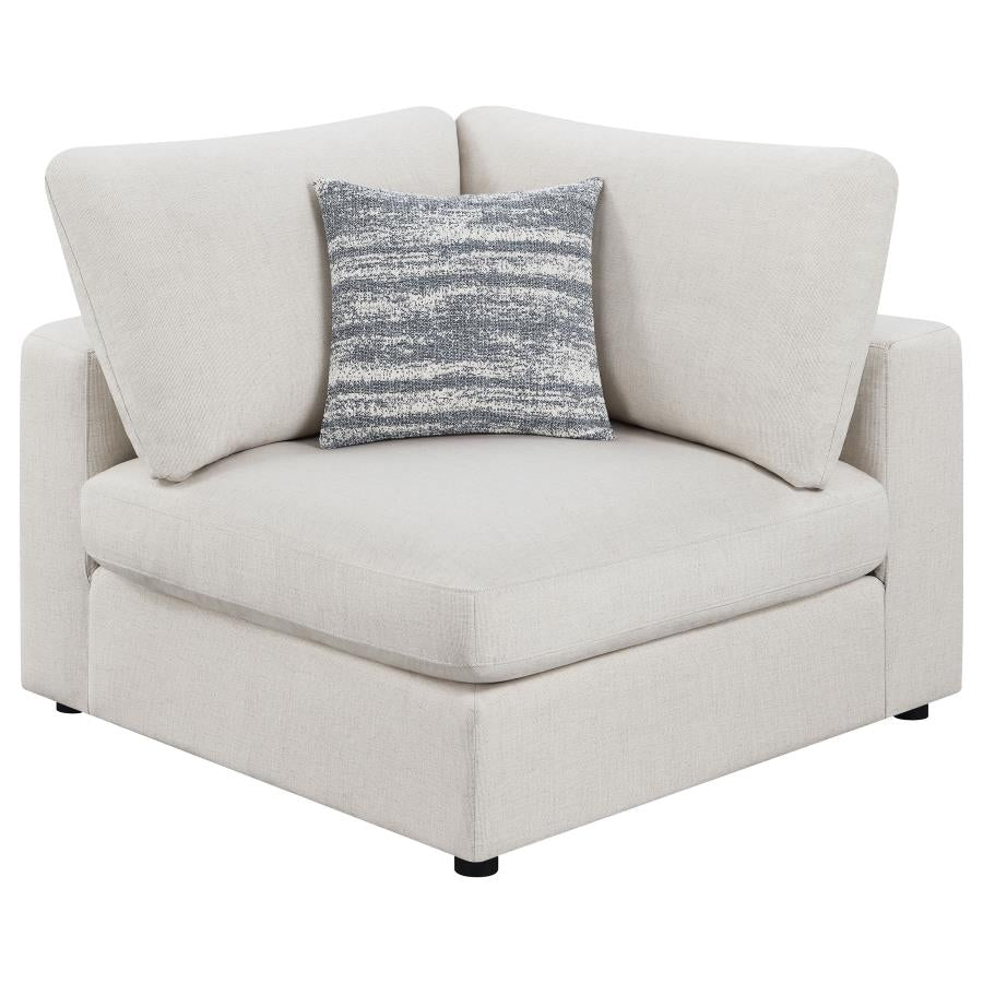 Serene 6-piece Upholstered Modular Sectional Beige 551321-SET