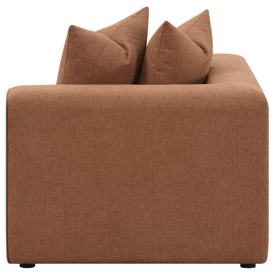 Jennifer 6-piece Upholstered Modular Sectional Terracotta 551591-SET