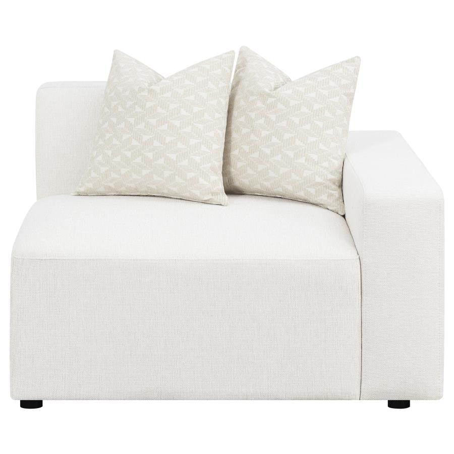 Freddie 7-piece Upholstered Modular Sectional Pearl 551641-SET