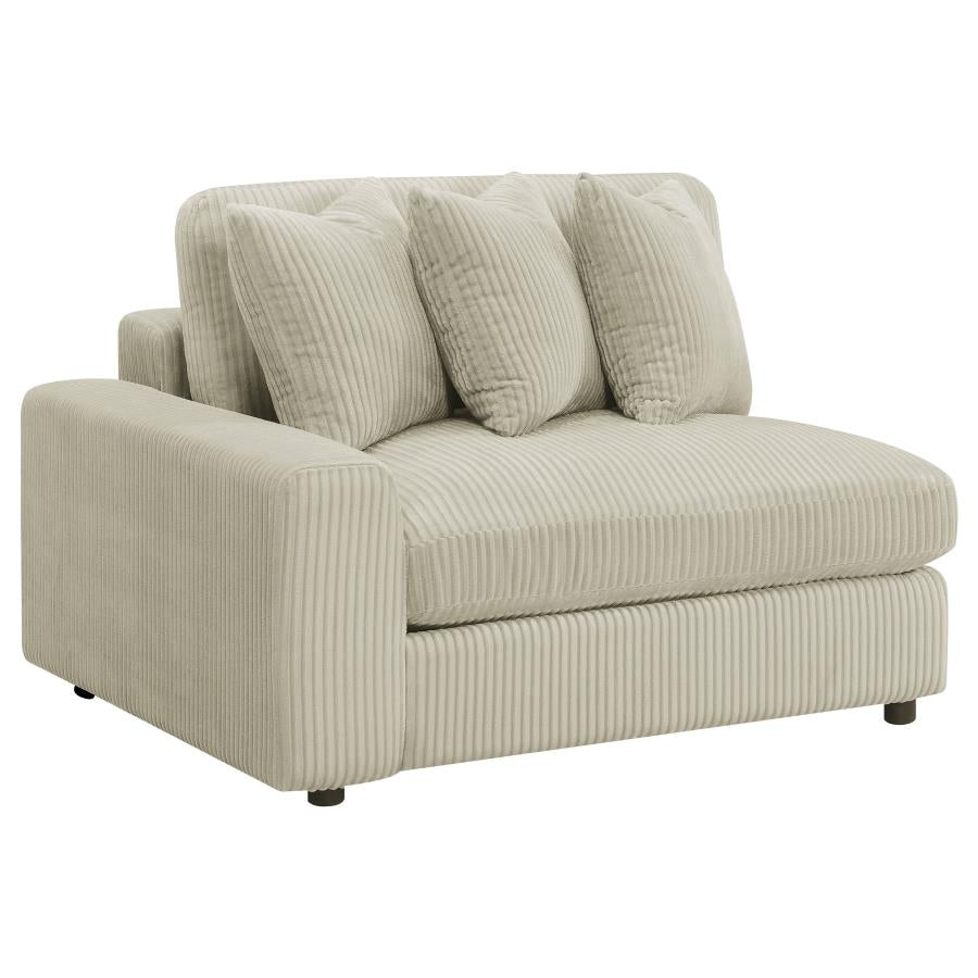 Reversible Blaine Upholstered Sectional Sofa Sand 509899