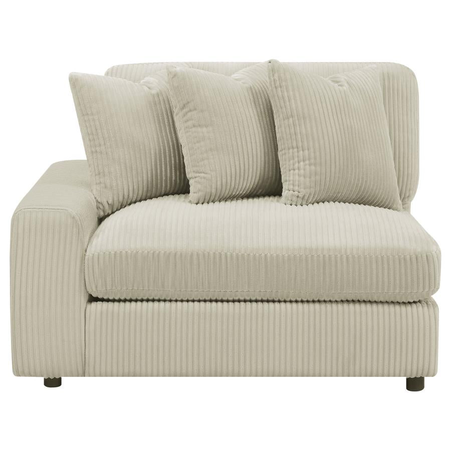 Reversible Blaine Upholstered Sectional Sofa Sand 509899