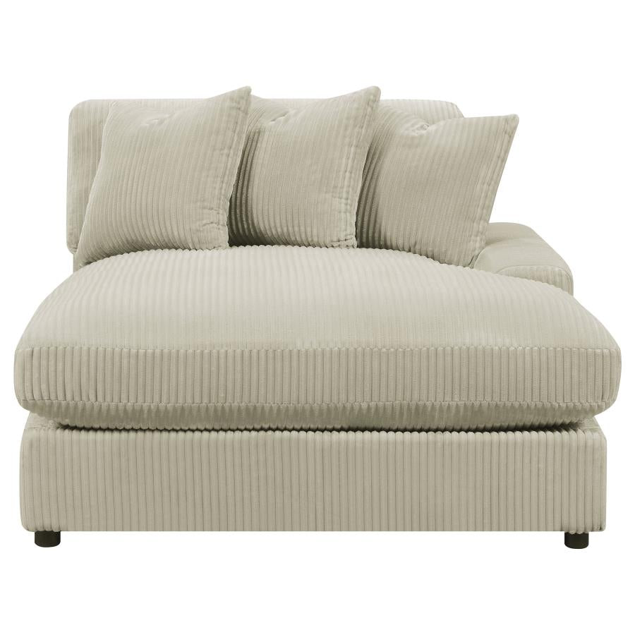 Reversible Blaine Upholstered Sectional Sofa Sand 509899