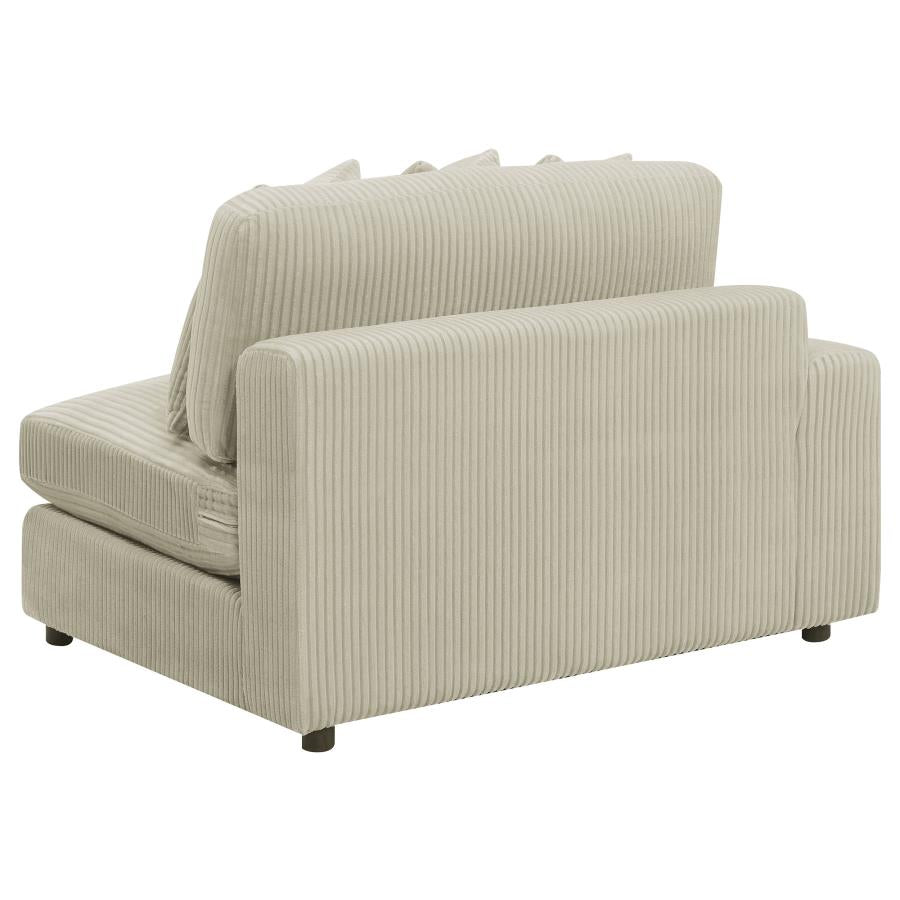 Reversible Blaine Upholstered Sectional Sofa Sand 509899