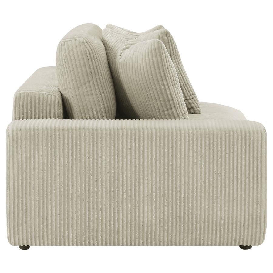 Reversible Blaine Upholstered Sectional Sofa Sand 509899