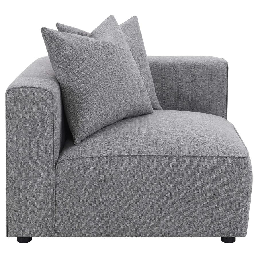 Jennifer 6-piece Tight Seat Modular Sectional Grey 551594-SET