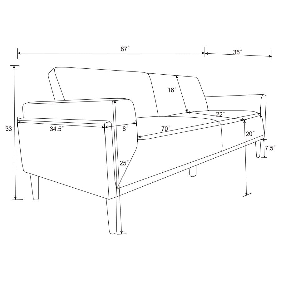 2 PCS Rilynn Sofa and Loveseat 509521-S2