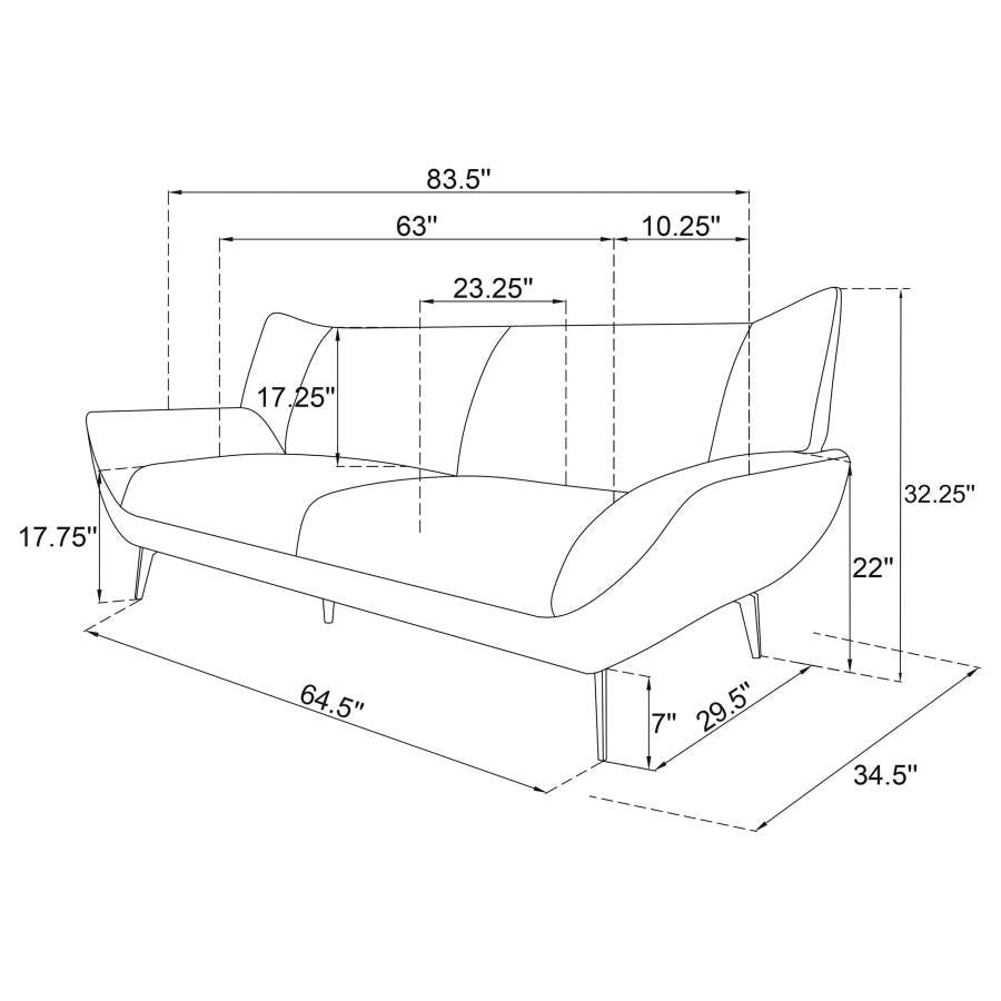 2 PCS Acton Sofa and Loveseat 511161-S2