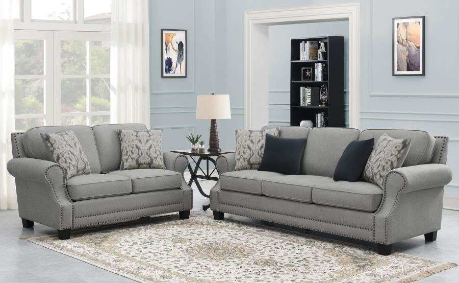 2 PCS Glenmark Sofa and Loveseat 509731-S2
