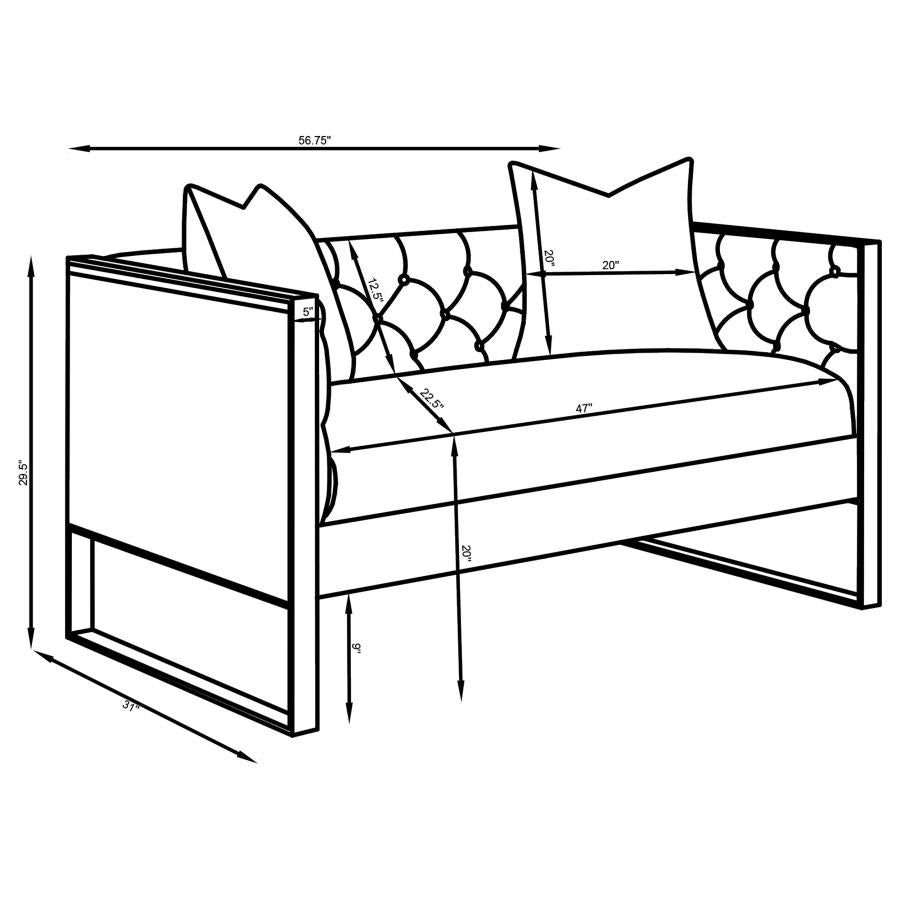 2 PCS Eastbrook Sofa and Loveseat 509111-S2