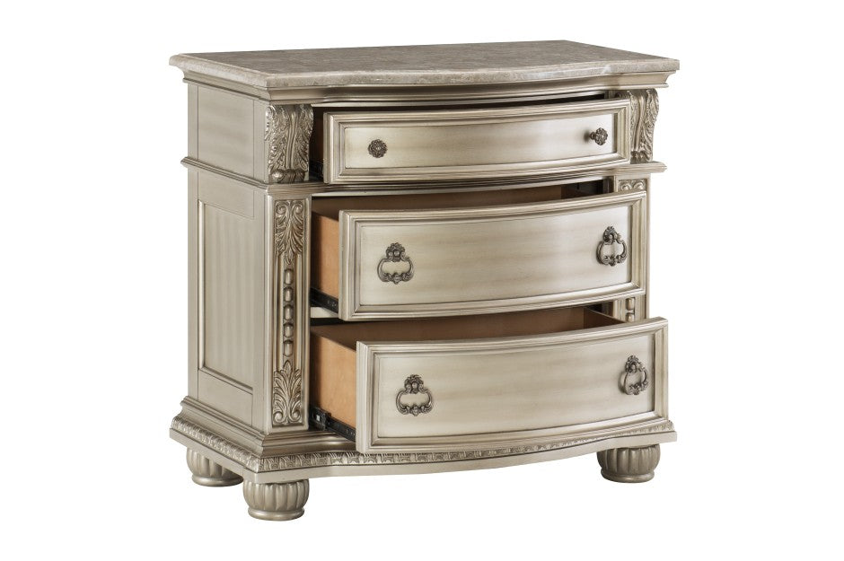 Recámara King de 4 piezas - Colección Cavalier 1757SV