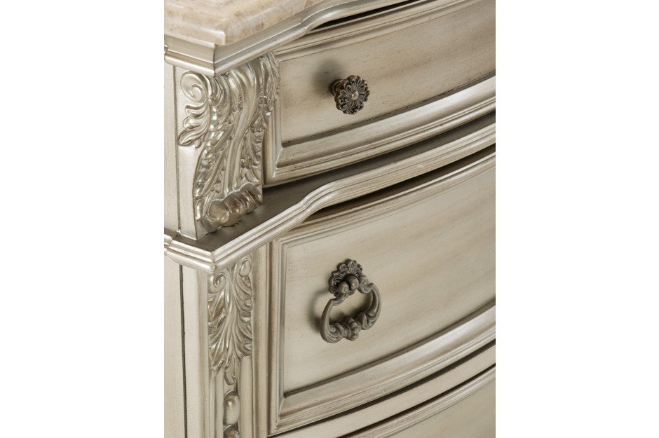 Recámara King de 4 piezas - Colección Cavalier 1757SV