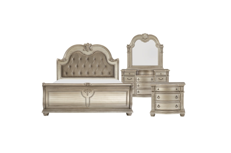 Recámara King de 4 piezas - Colección Cavalier 1757SV