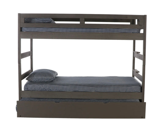 Twin over Twin Bunk Bed with Trundle 3208-TRUND
