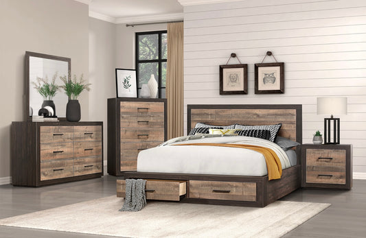 4 PCS King Bedroom-Miter Collection 1762