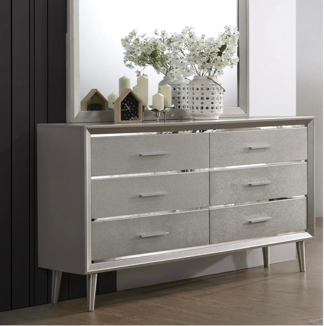 4 PCS Ramon King Bedroom Set 222701KE-S4