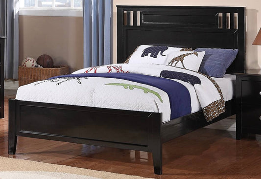Full Size Bed Black F9046F