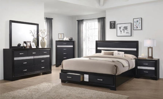 4 PCS Miranda Full Bedroom Set 206361F-S4