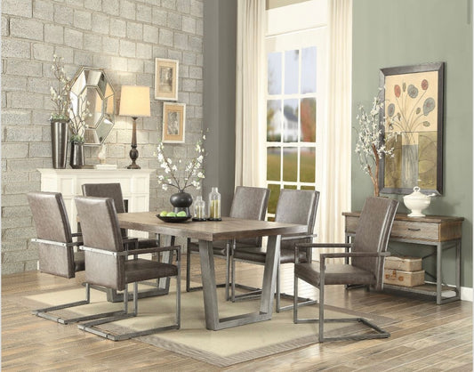 7 PCS Lazarus Dining Table Set 73110