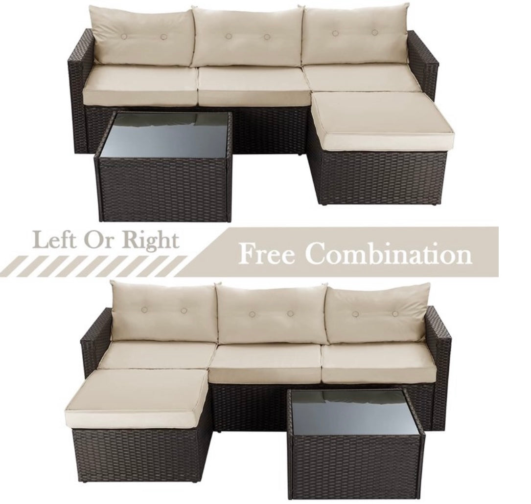 5 PCS Patio Furniture Set