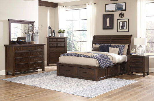 4 PCS Queen Bedroom-Logandale Collection 1559