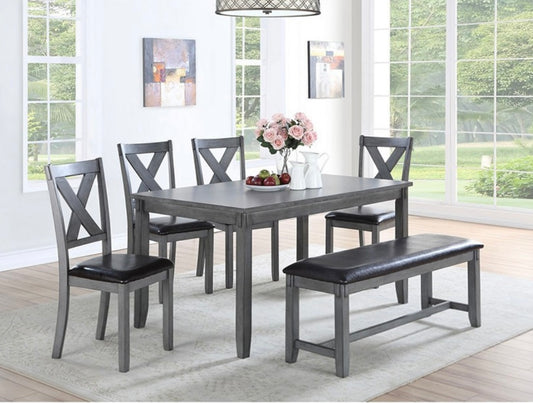 Juego de mesa de comedor de 6 piezas F2548