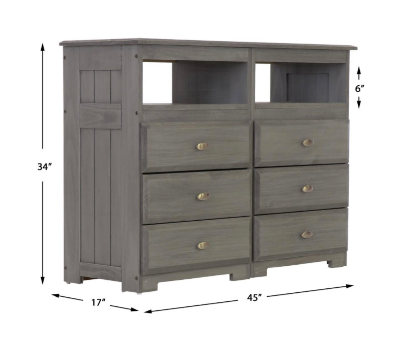 Entertainment Dresser Charcoal 3271