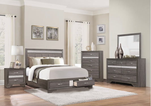 4 PCS King Bedroom-Luster Collection 1505