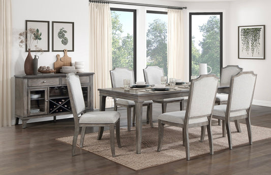 7 PCS Dining Table Set Garner Collection 5827