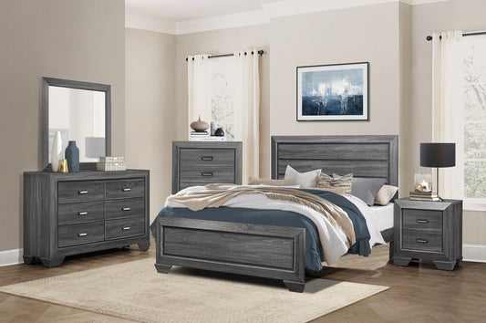 4 PCS Queen Bedroom-Beechnut Collection 1904GY