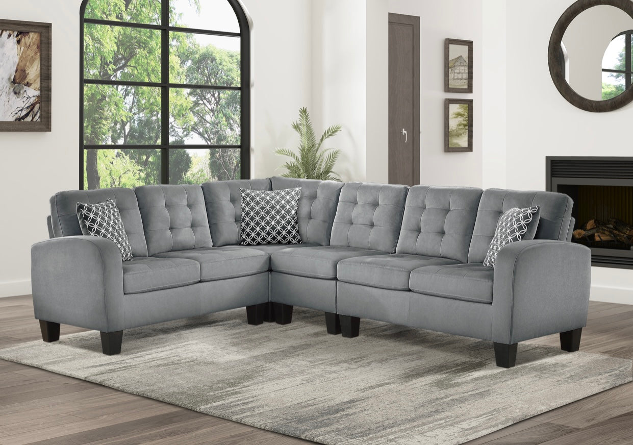Seating-Sinclair Collection 8202GRY-SC