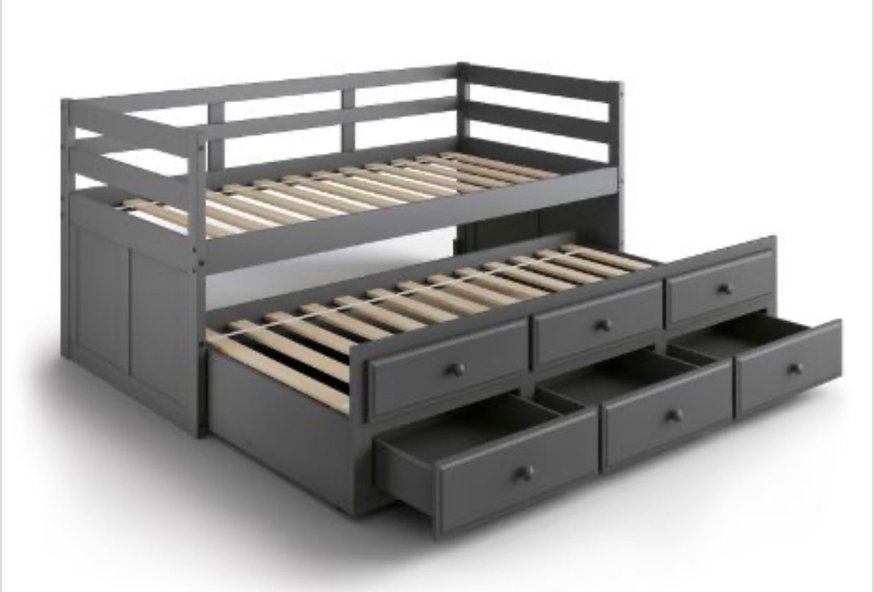 Darcie Captain Twin over Twin Trundle 39235
