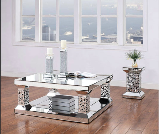 Mesa de centro y mesa auxiliar Kachina de 2 piezas 81425