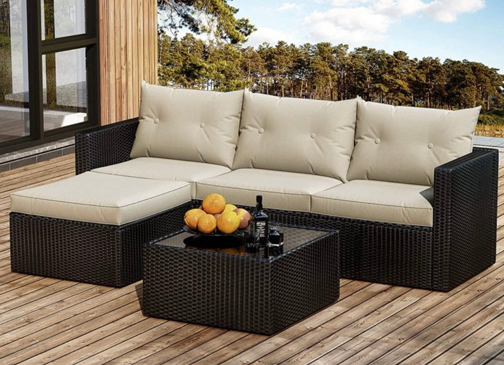 5 PCS Patio Furniture Set