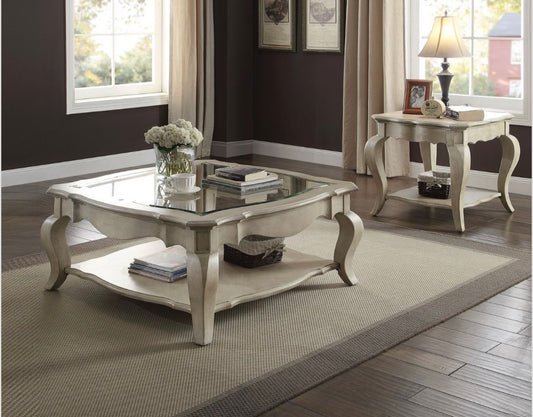 Mesa de centro y mesa auxiliar Chelmsford de 2 piezas 86050
