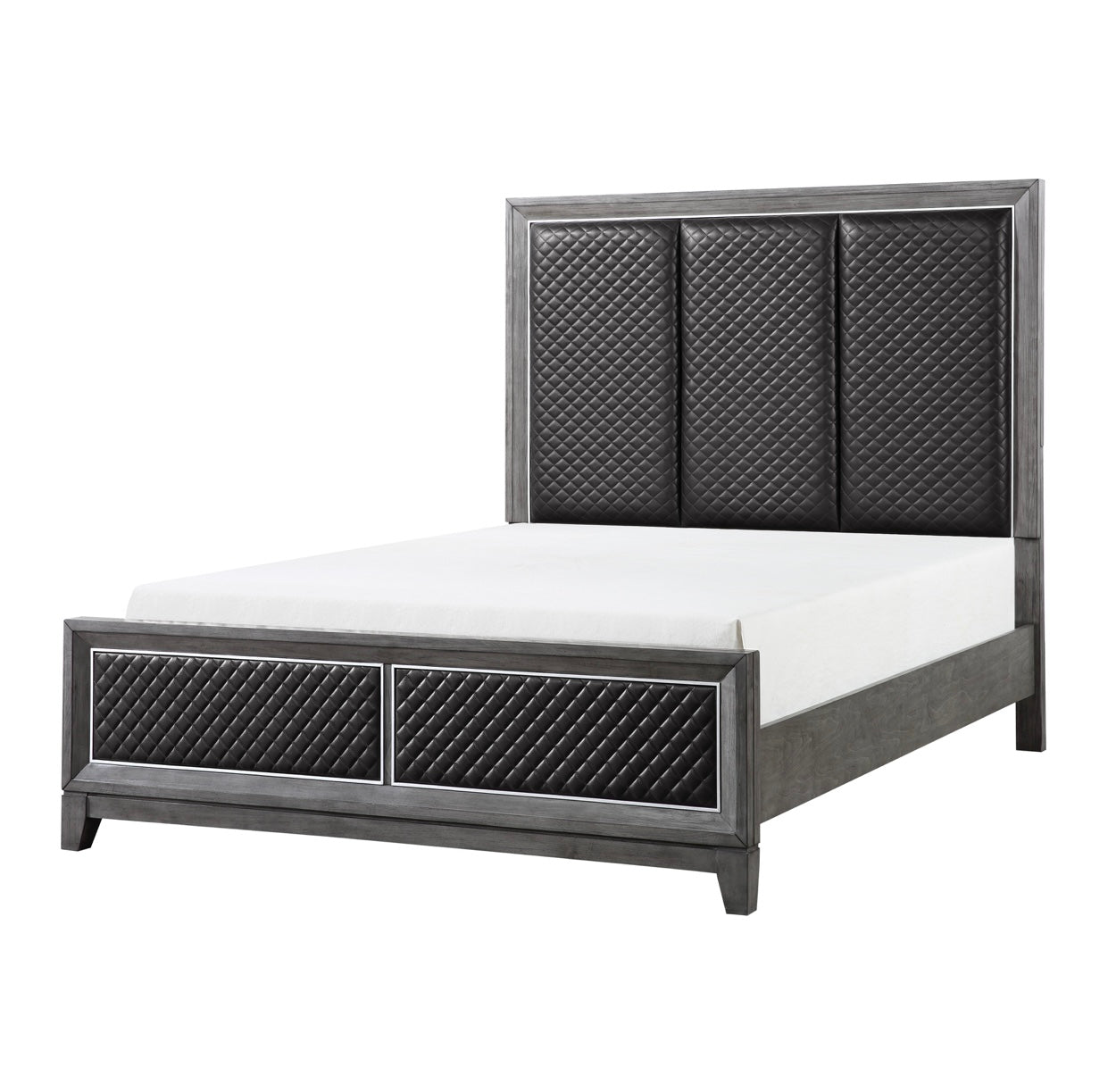 Queen Bed 1566GY-1