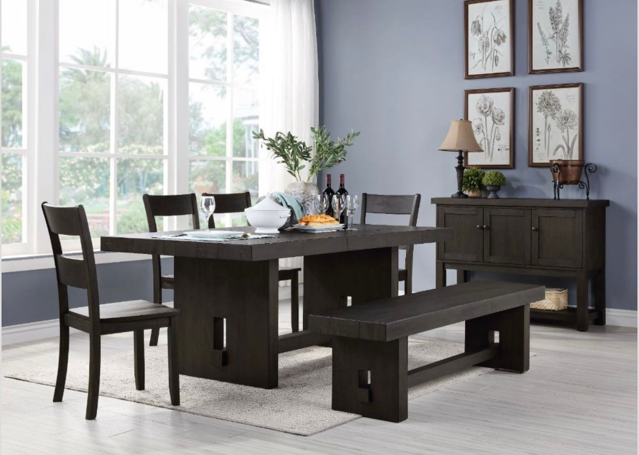 6 PCS Haddie Dining Table Set 72210