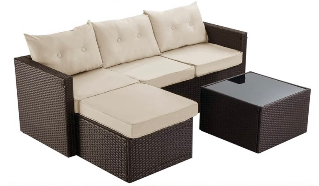 5 PCS Patio Furniture Set