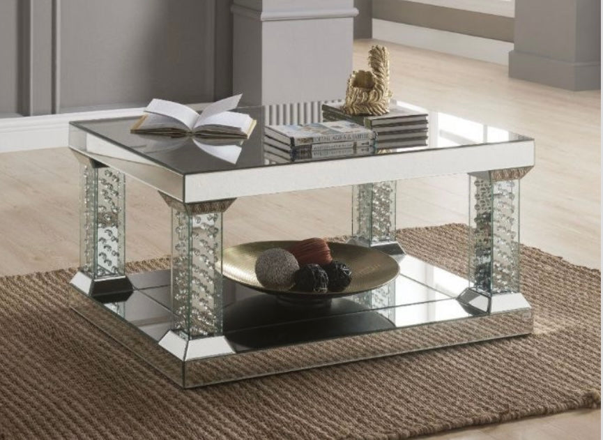 2 PCS Nysa Coffee Table and Side Table 80285