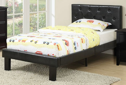 Cama de Solteiro Preto F9415T