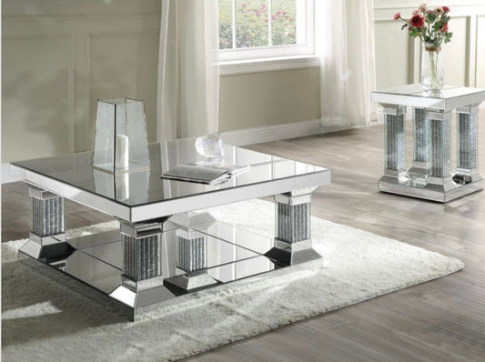 2 PCS Caesia Coffee Table and Side Table 87905