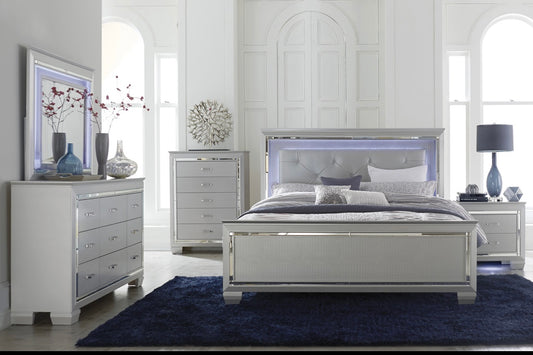 4 PCS King Bedroom Set Allura Collection 1916