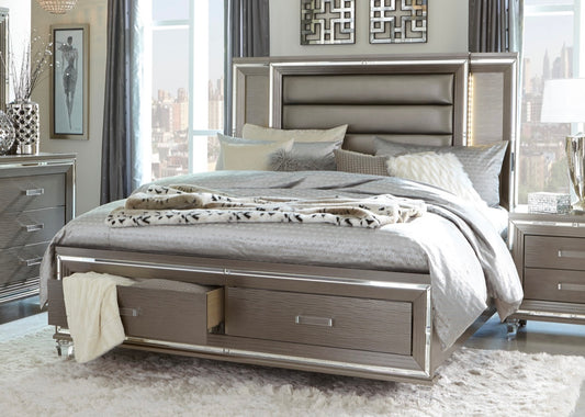 Queen Bed 1616-1AC