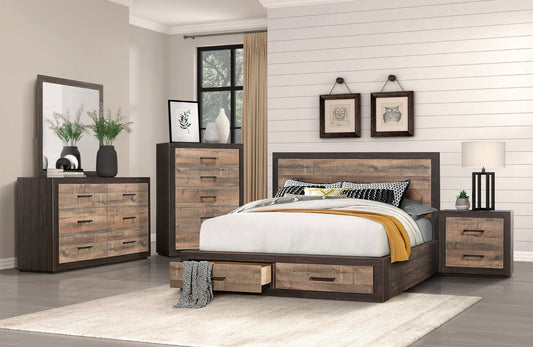 4 PCS Queen Bedroom-Miter Collection 1762