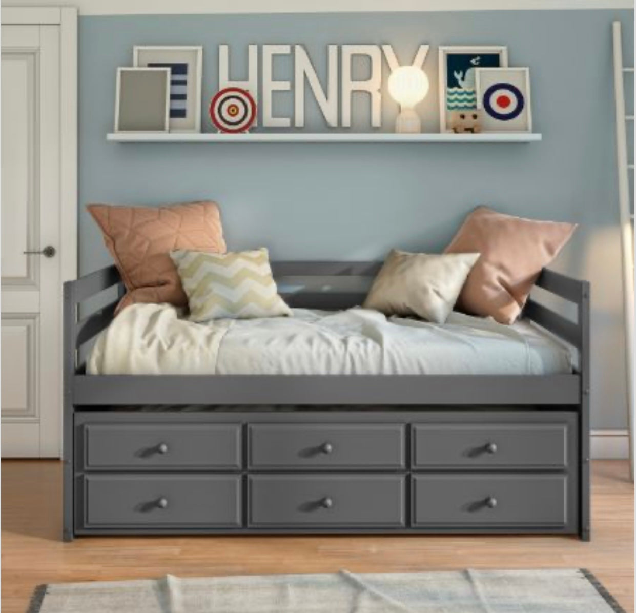 Darcie Captain Twin over Twin Trundle 39235