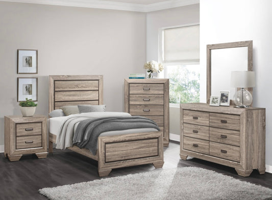 4 PCS Twin Bedroom Set Youth-Beechnut Collection 1904T