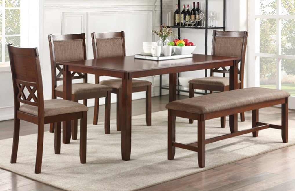 Juego de mesa de comedor de 6 piezas F2611