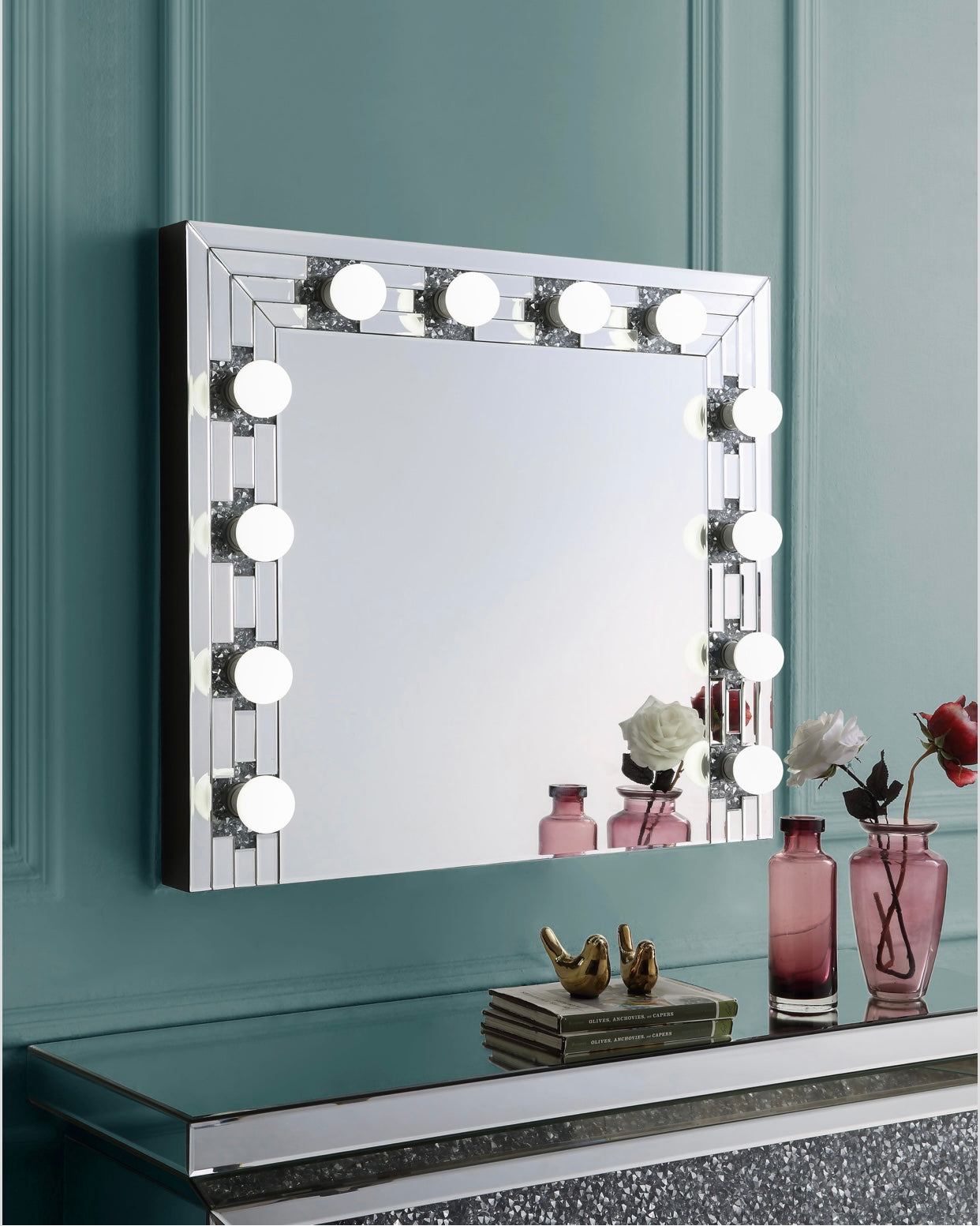 Noralie Wall Mirror with Lights AC00761