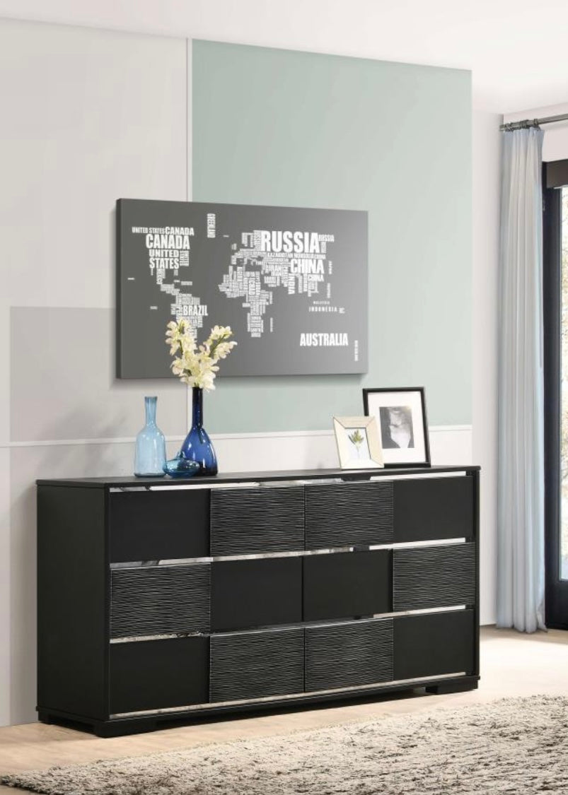 4 PCS Blacktoft Queen Bedroom Set 207101Q-S4